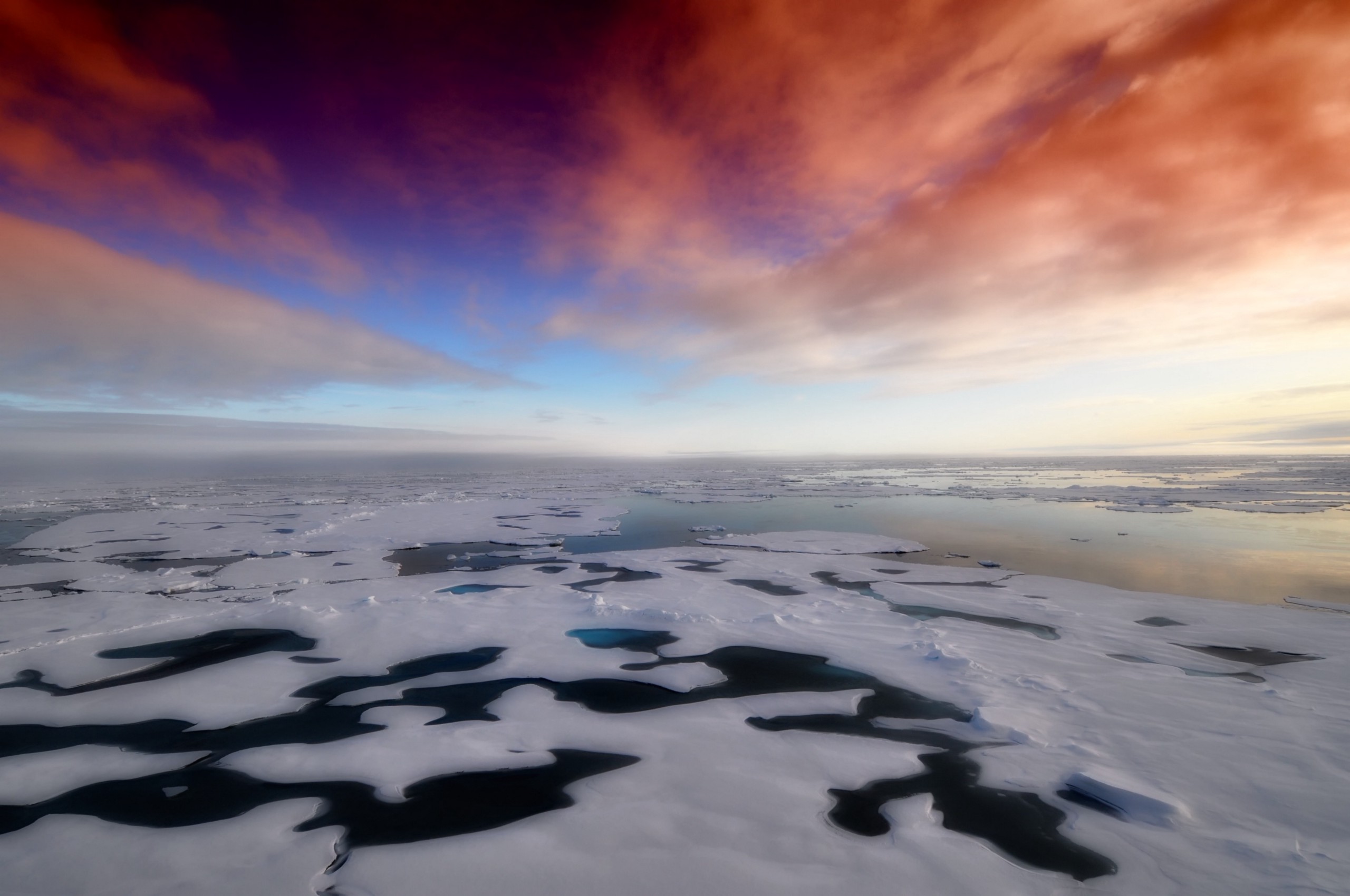 ice in the arctic