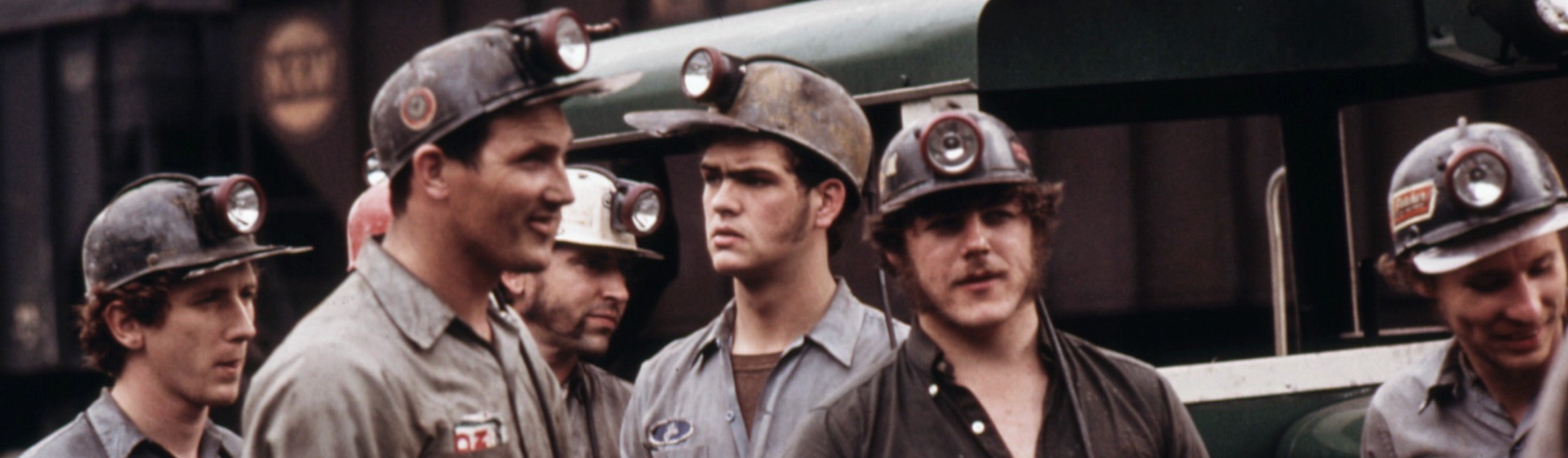 miners talking. Virginia