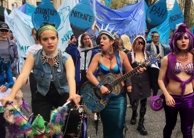 The Liberty Singers join the March for Science protests