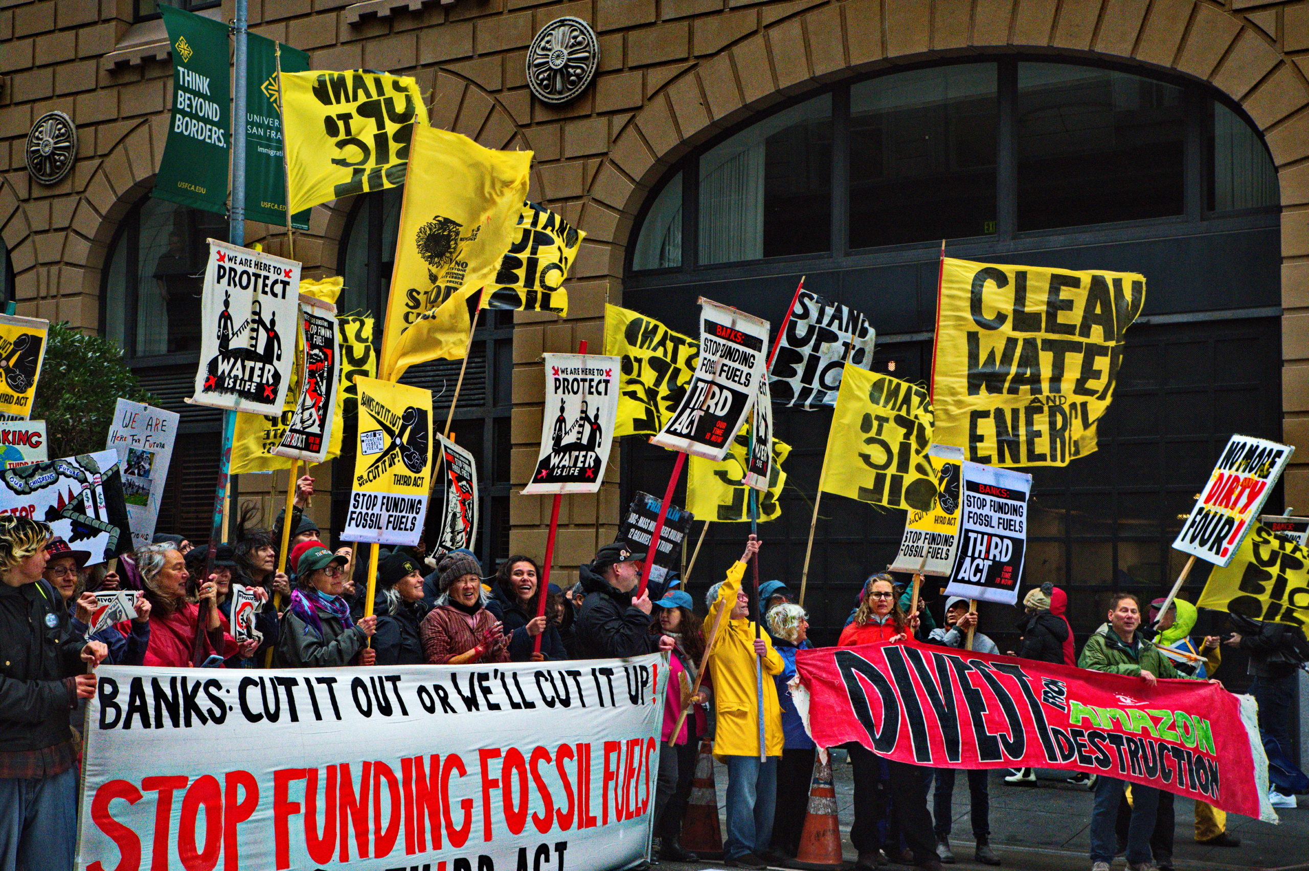 Fossil fuel protests