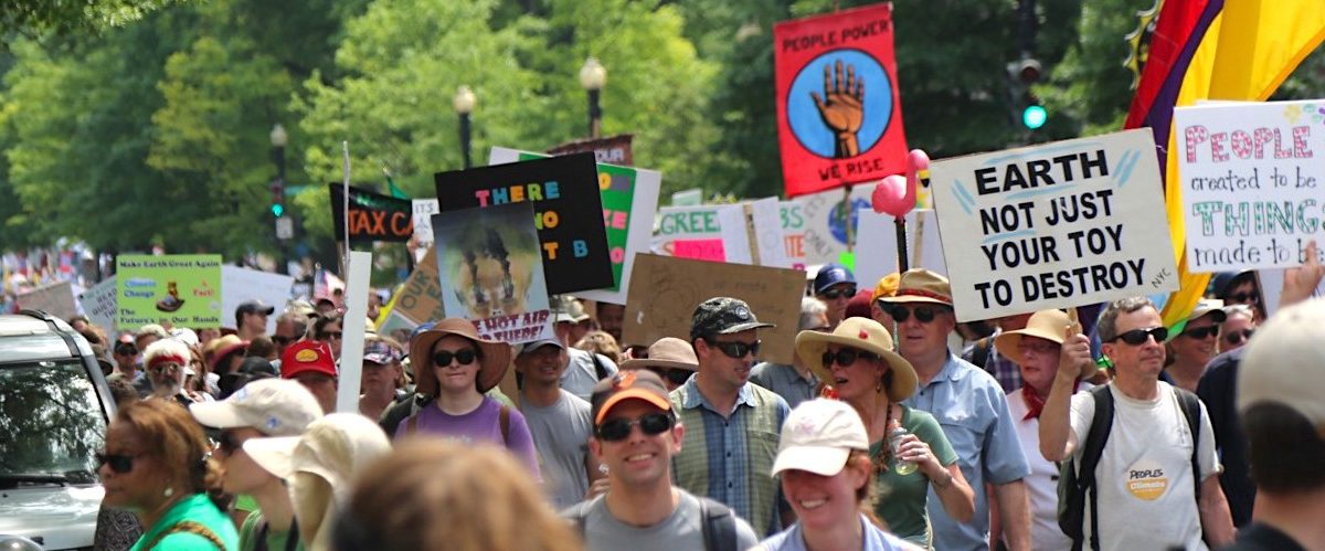 The People’s Climate March in Washington, DC