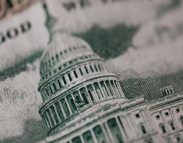 Picture of the Capitol building on dollar bills