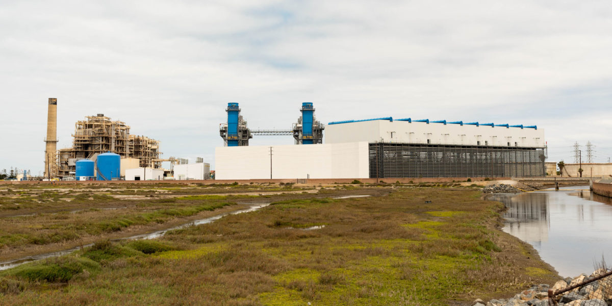 Poseidon Water desalination plant in Huntington Beach