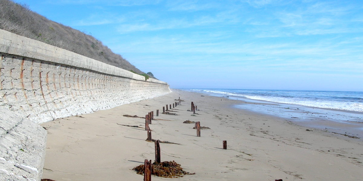 sea walls california erosion