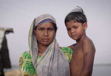 Nurnahar and her daughter. Credit: Environmental Justice Foundation