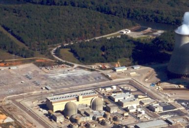 The Vogtle Nuclear Power Plant in Burke County, Georgia, 2011. Source: Charles C. Watson Jr.
