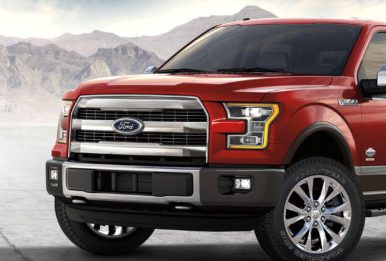 The 2017 Ford F-150 (above) averages just 17 miles per gallon. Source: Ford Motor Company