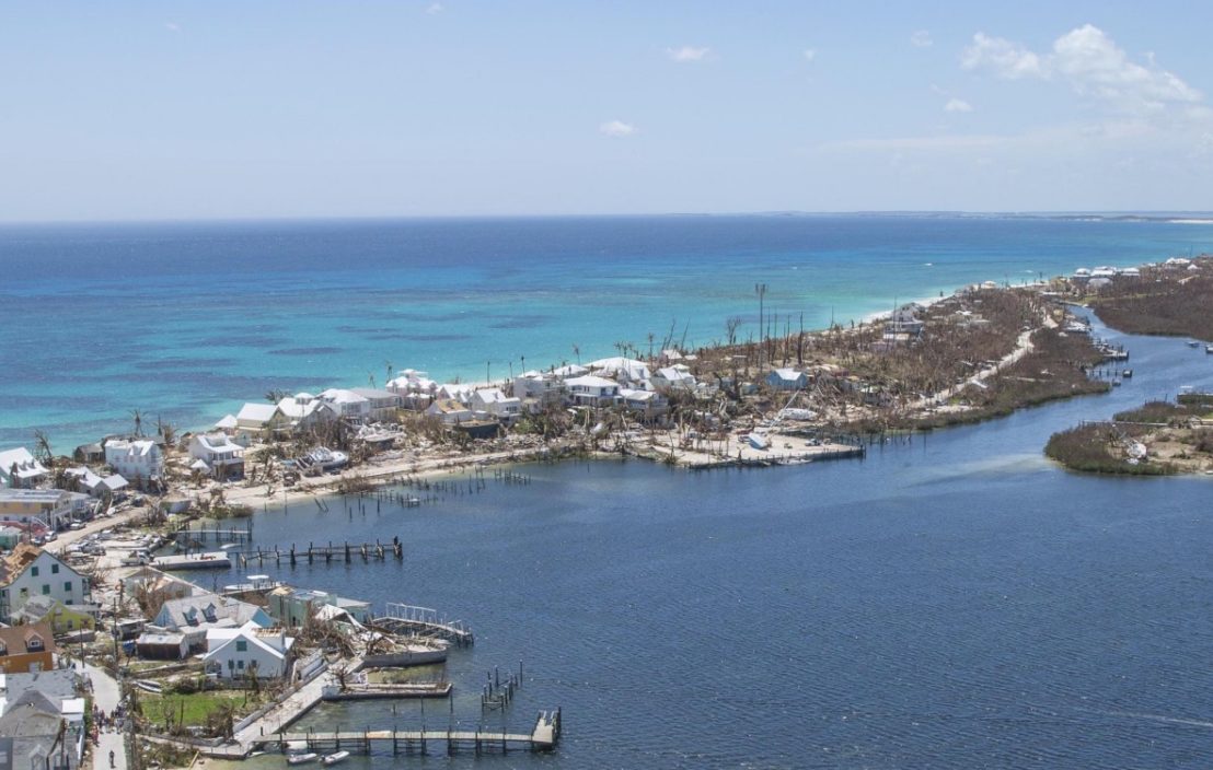 Great Abaco in the Bahamas after Hurricane Dorian struck in September, 2019. Source: U.S. Customs and Border Patrol