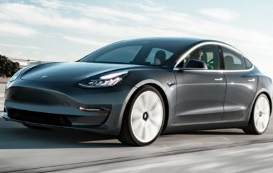 The Tesla Model 3. Source: Tesla