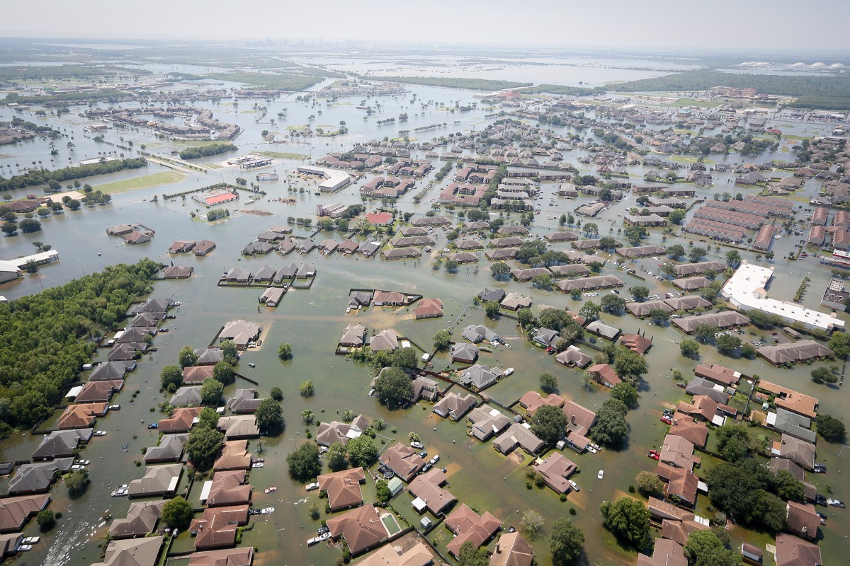 Hurricane Harvey rainfall caused massive flooding