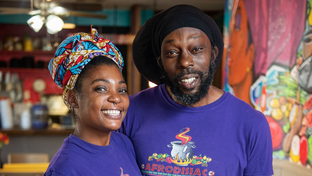 Shaka Garel, co-owner of Afrodisiac NOLA