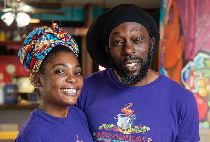 Shaka Garel, co-owner of Afrodisiac NOLA